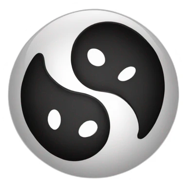 upside-down-yin-and-yang sticker