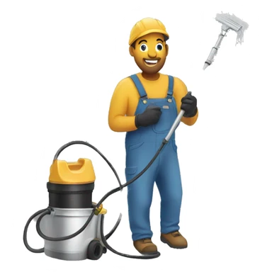 Pressure washing sticker