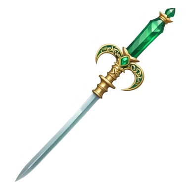 green/poison dagger sticker