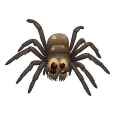 zombie tarantula sticker