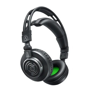 audio technica M 50 X ￼headphones sticker