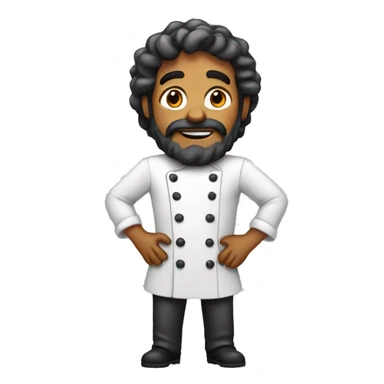 Cocinero CON BARBA sticker