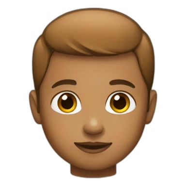 brown-baby-with-straight-hair sticker