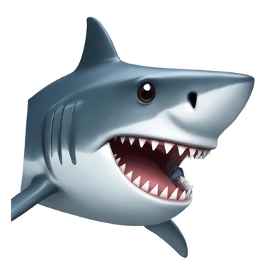 shark showing a password sticker