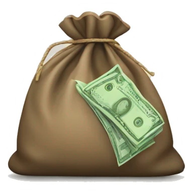 bag of money sticker