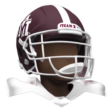 Texas a&m 12th man maroon jersey  sticker