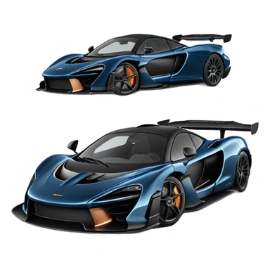 McLaren senna sticker