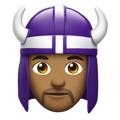 Minnesota Vikings logo sticker