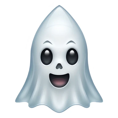 ghost pointy  sticker