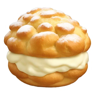 Cream puffs sticker