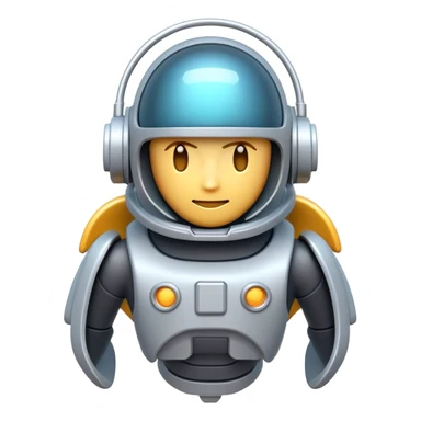 Clash of Clans aesthetic: Cinematic Playful 3D Isometric Jetpack Emoji, rendered in a 3D vector-style similar to standard emojis with minimal shading and bold, simplified shapes. A compact, distinct form with signature details, softly glowing with a futuristic sci-fi warfare charm. Simplified yet unmistakably iconic, highly detailed and consistent, glowing with a soft radiance and high shine. Stylized with a touch of high-tech brilliance and a soft glowing outline, capturing the essence of a beloved gaming relic with a friendly, playful manner! sticker