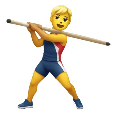 Javelin throw  sticker