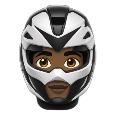 Black Power ranger sticker