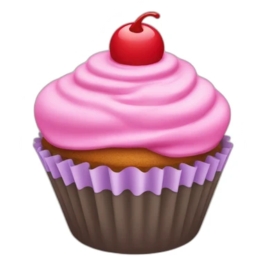 Cup cake sticker