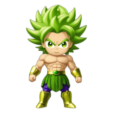 Chiby Broly  sticker