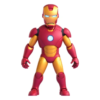 Iron Man superhero sticker