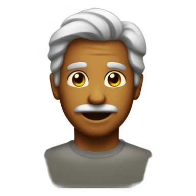 a glowy emoji about holines sticker