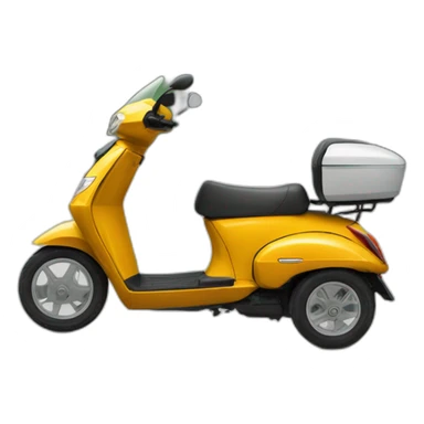 Piaggio tricycle sticker