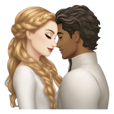 Feyre + Rhysand sticker