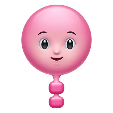 pink numberone sticker