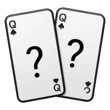 cards with questions sticker