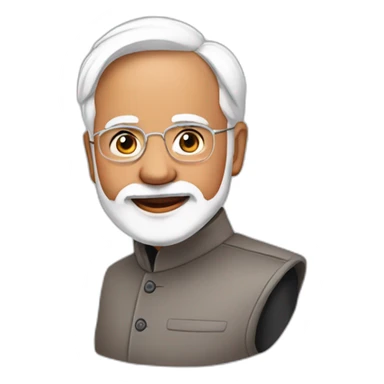 Modiji spreading love sticker