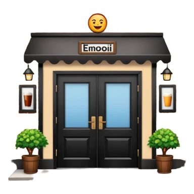 restaurant fachada sticker