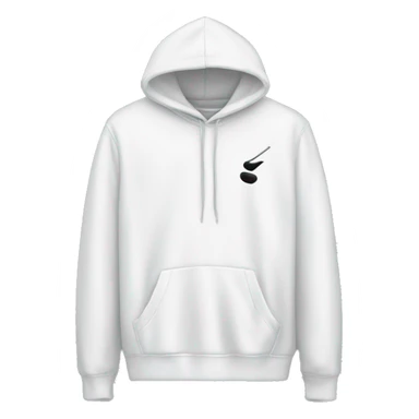 white nike hoodie no person sticker