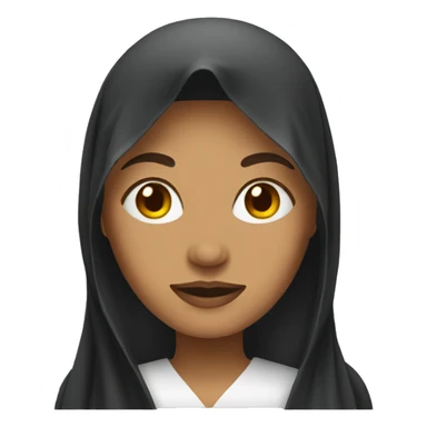 Women wearing veil sticker