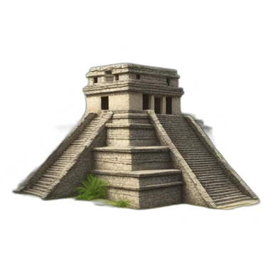 tulum temple mexico sticker