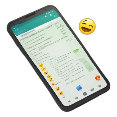 Mobile phone on top of an exam paper sticker