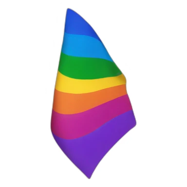 Lgbtq flag sticker