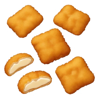 Chicken nugget sticker