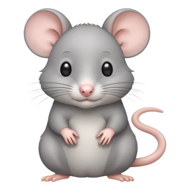 cute rat sticker
