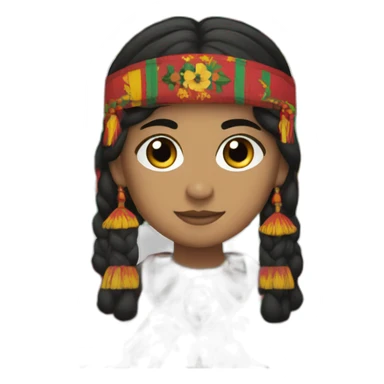 wiphala andean flag sticker