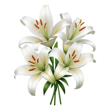 lilies sticker