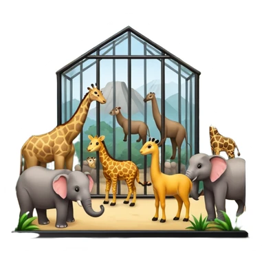 Zoo, sticker