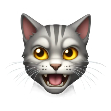 A possessed cat sticker