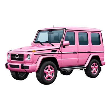 pink G-Wagen sticker