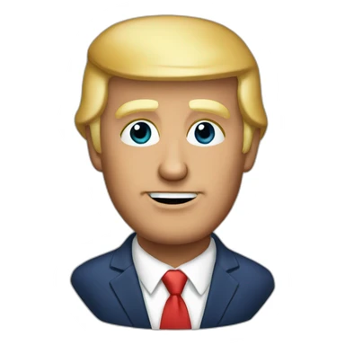 democrat trump sticker