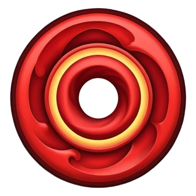 porta redonda sticker