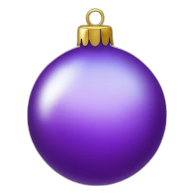 Christmas bauble sticker