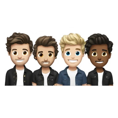 one direction band sticker