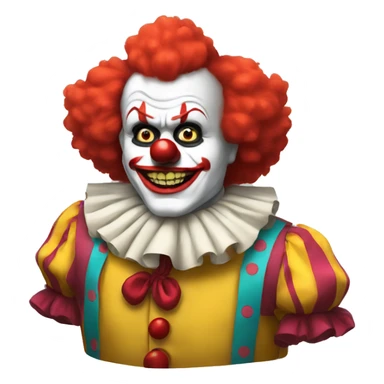 Popo payaso sticker