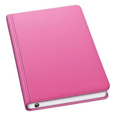 Caderno rosa sticker