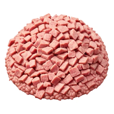 A pack of minced pork sticker