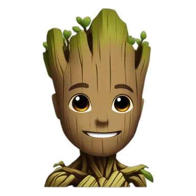 Groot adulte sticker