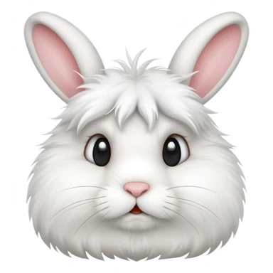 An annoyed bunny  sticker