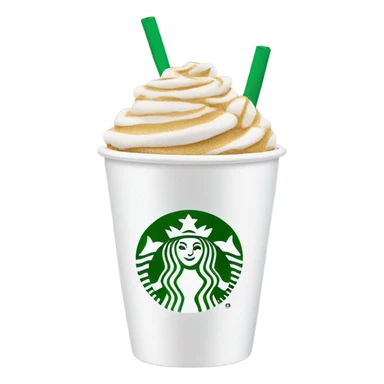 Starbucks drink white cup  sticker