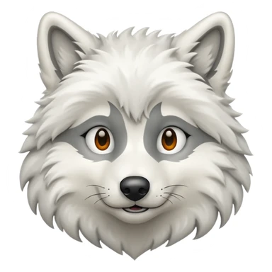 Loup Blanc pour twitch sticker